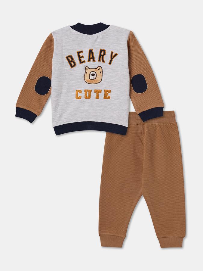 Baby Boys Casual Sweatshirt Track Pants  image number 1