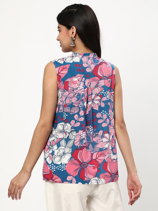 Women Floral Print Tunic image number 2