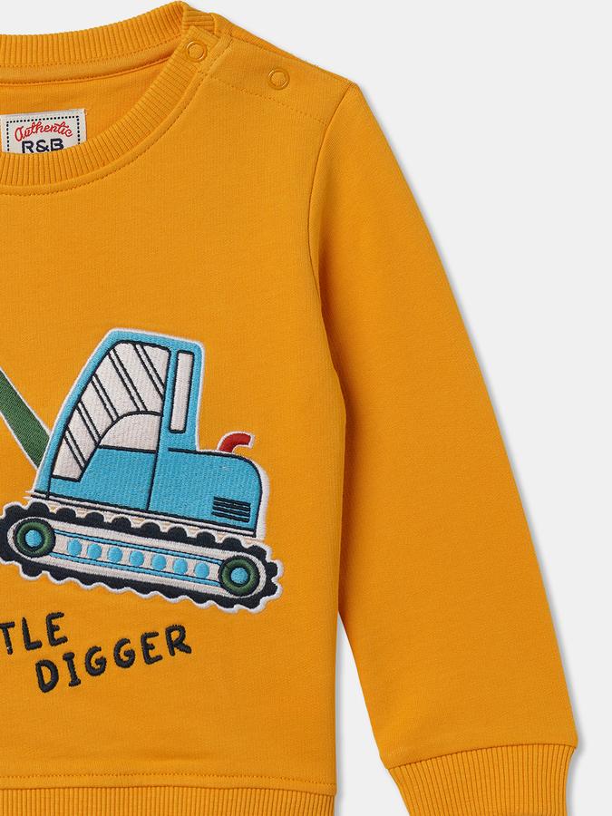 Full Sleeve Graphic Print Baby Boys Sweatshirt  image number 2