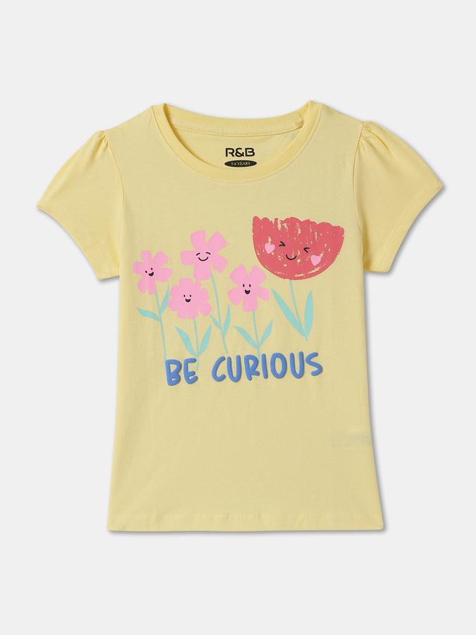 Girls solid T-shirt