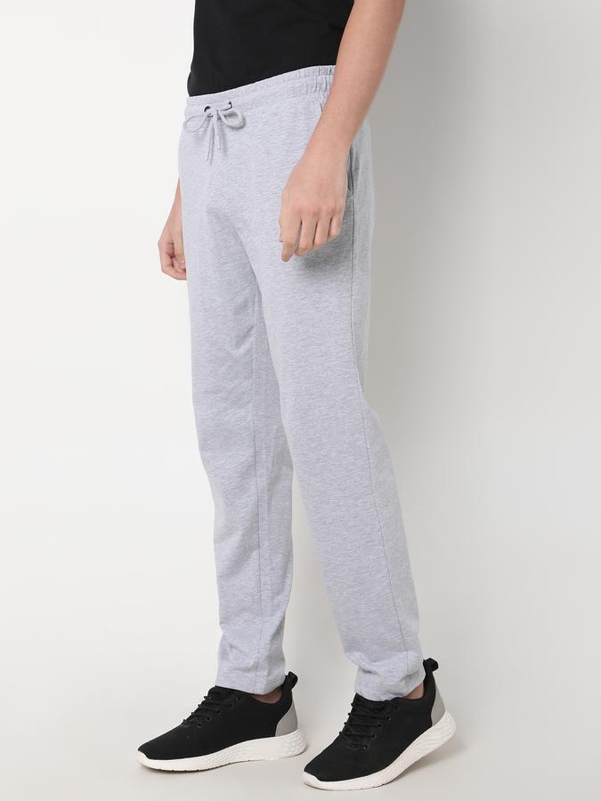 Men Joggers with Drawstring Waist & Insert Pockets image number 1