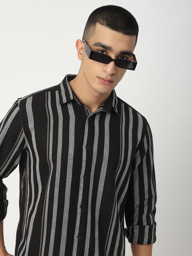 Men Striped Casual Shirt