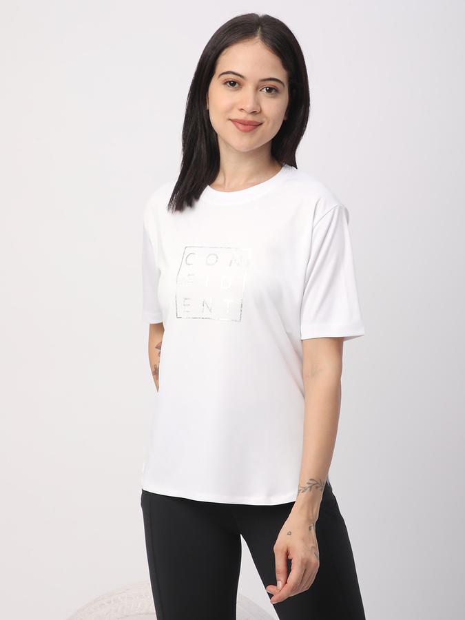 Printed Women Round Neck T-Shirt