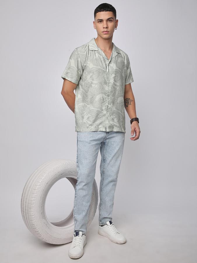 R&B Men Printed Casual Shirt image number 1