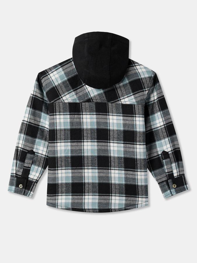 Boys Checkered Casual Shirt image number 1