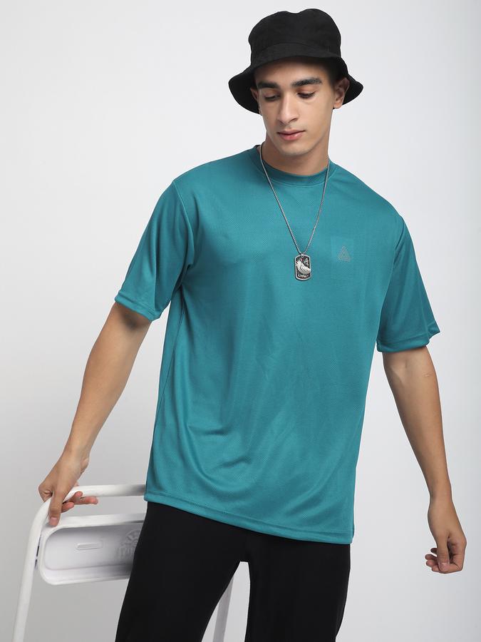 Solid Men Round Neck T-Shirt