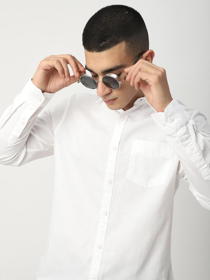 Men Solid Casual Shirt image number 0