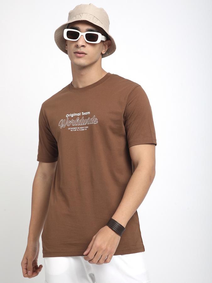 Printed Men Round Neck T-Shirt