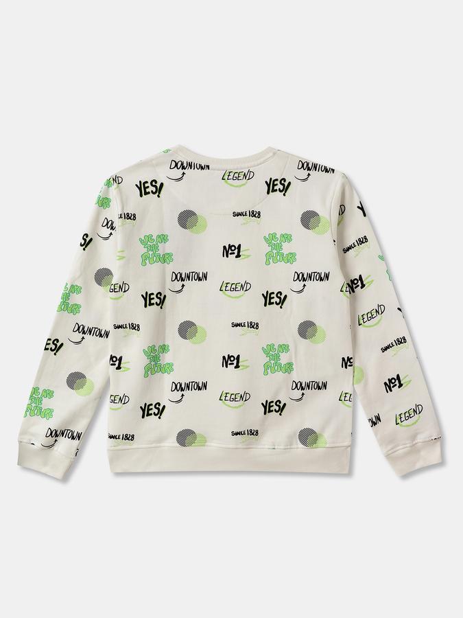 Full Sleeve Graphic Print Boys Sweatshirt  image number 1