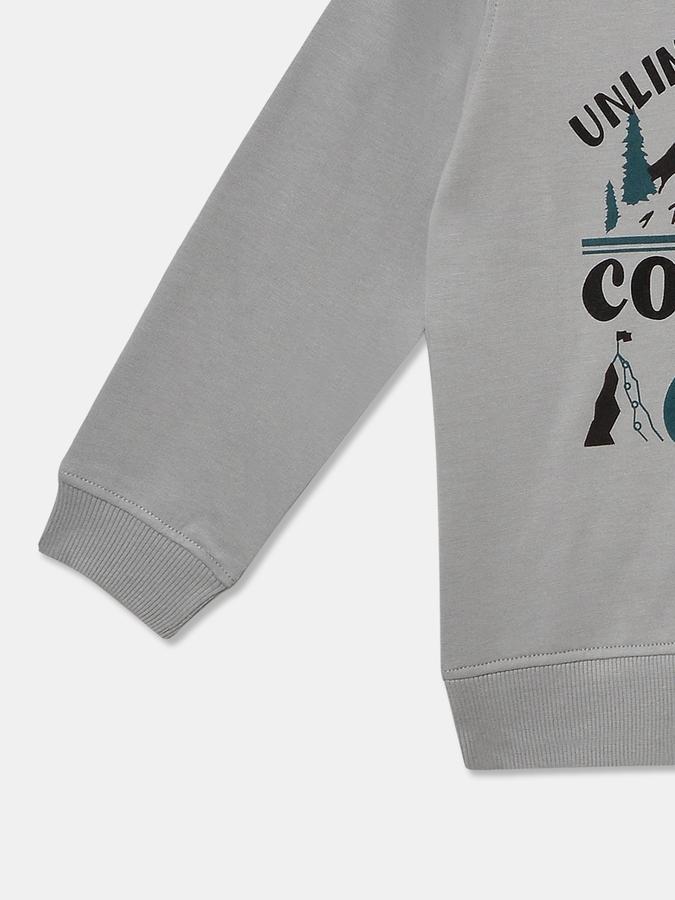 Full Sleeve Graphic Print Boys Sweatshirt  image number 3