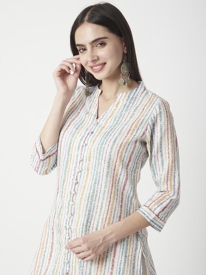 Women Floral Print A-line Kurta 