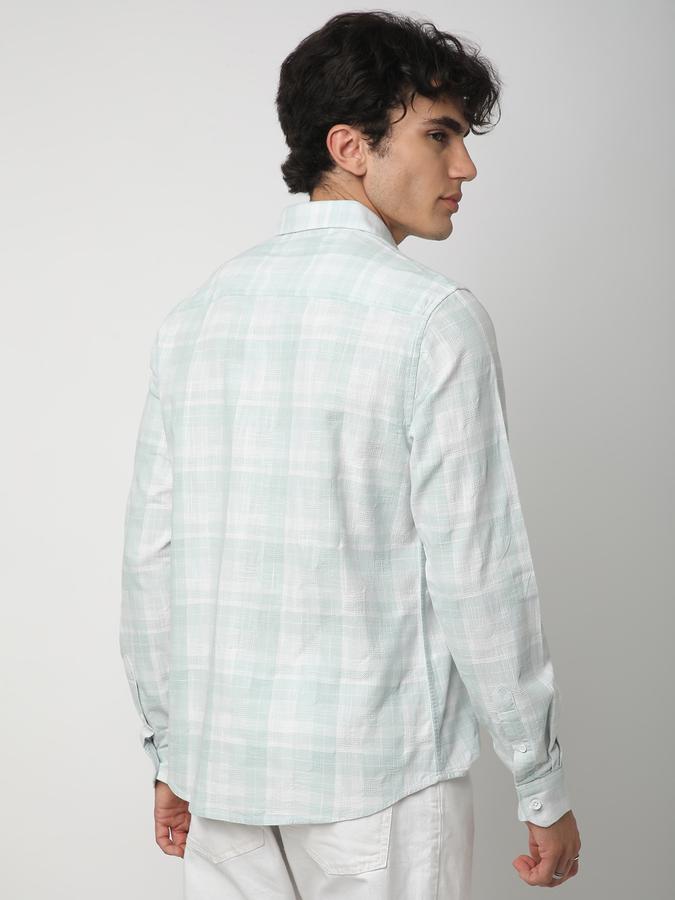 Men Checkered Casual Shirt  image number 2