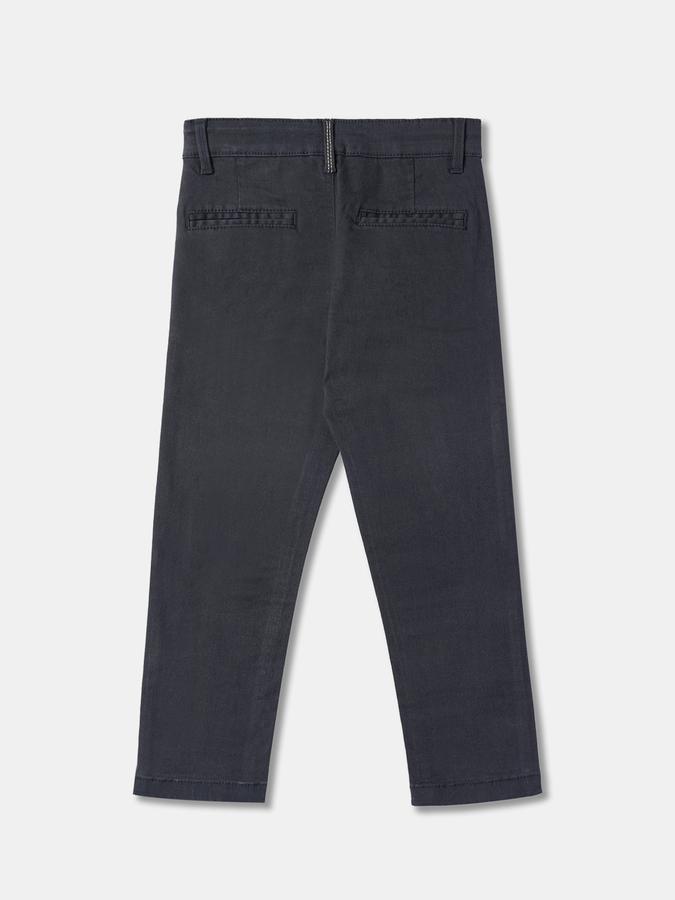 Boys Mid-Rise Straight Fit Trousers image number 1