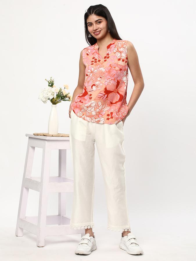 Women Floral Print Tunic image number 1