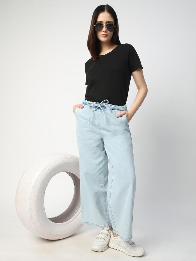 R&B Women's Solid Jeggings image number 1