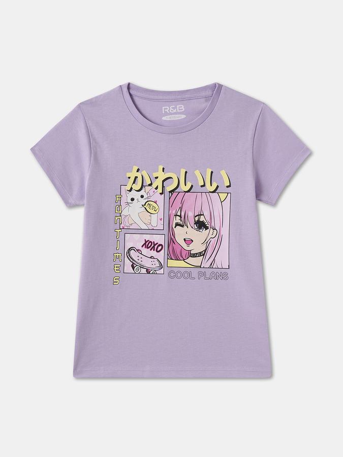 Girls solid T-shirt