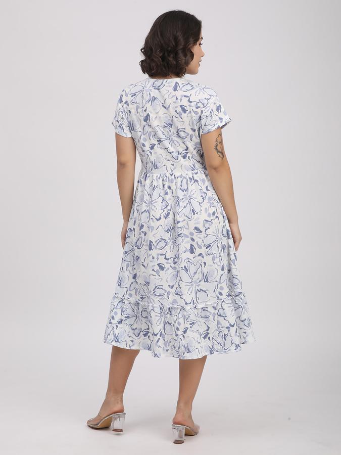 R&B Women A-line Below Knee length Dress image number 2