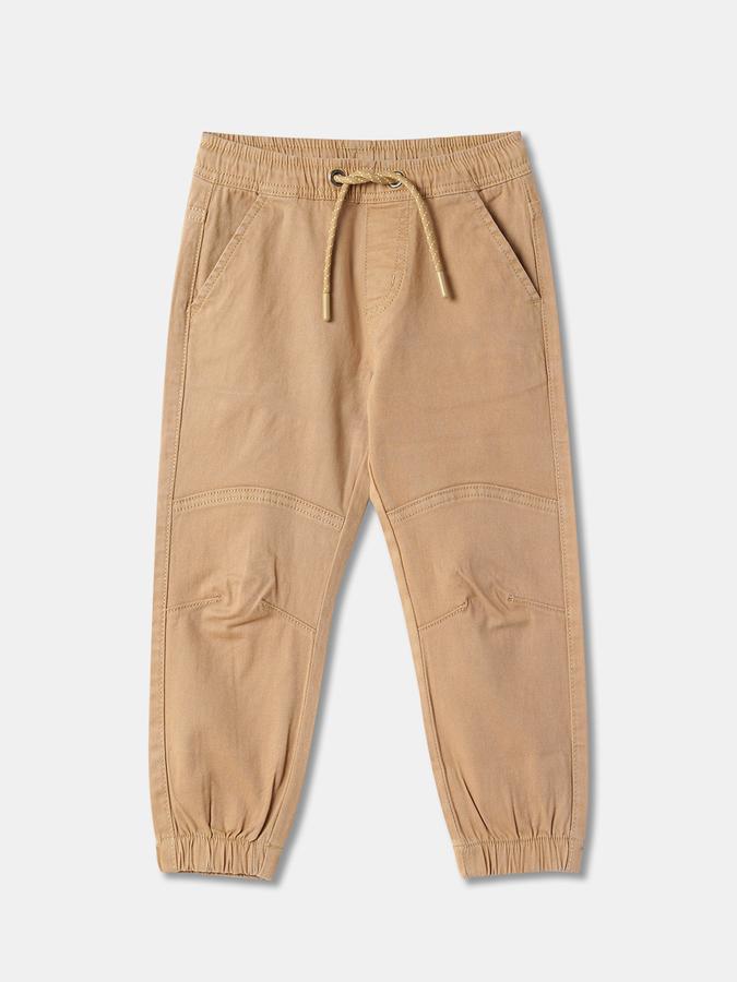 Boys Mid-Rise Straight Fit Trousers