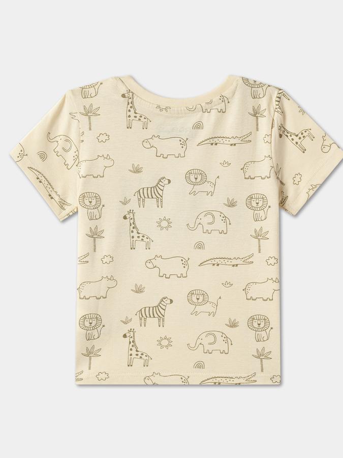 Baby Boys Printed Pure Cotton Regular T Shirt  image number 1