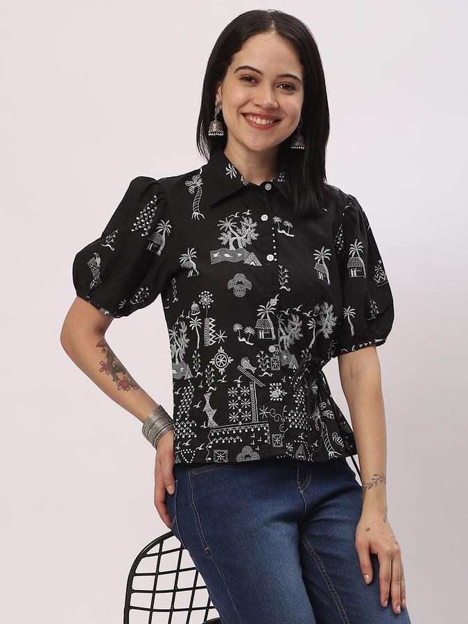 Casual Printed Women Top