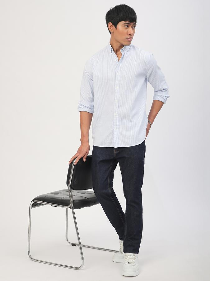 Men Striped Casual Shirt image number 1