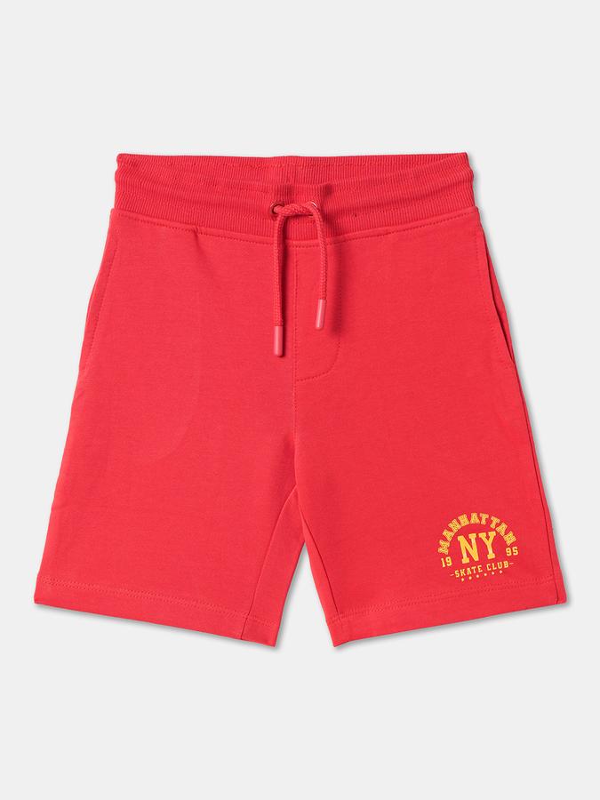 Boys Solid Shorts & 3/4ths image number 2