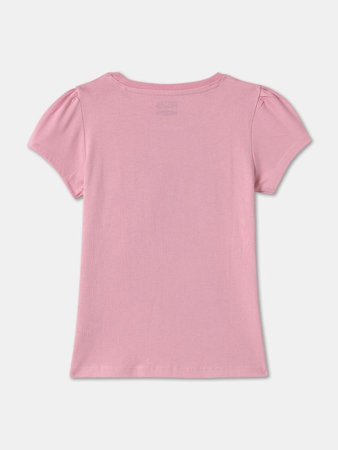 Girls solid T-shirt image number 1