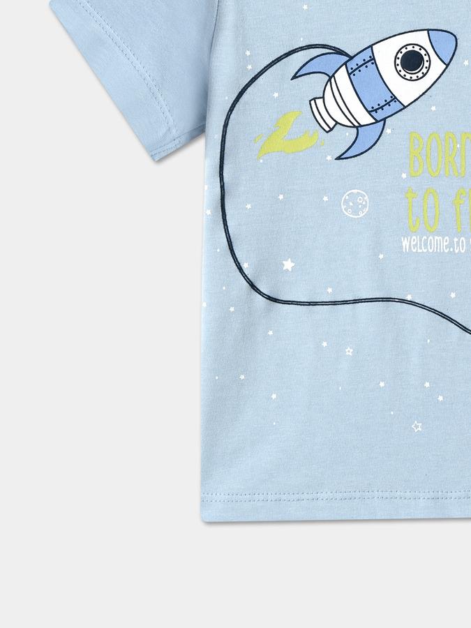 Baby Boys Printed Pure Cotton Regular T Shirt  image number 3