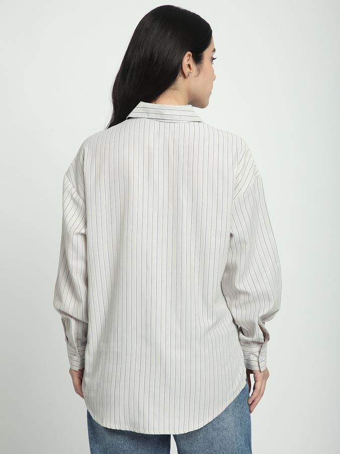 Women Striped Casual Shirt image number 2