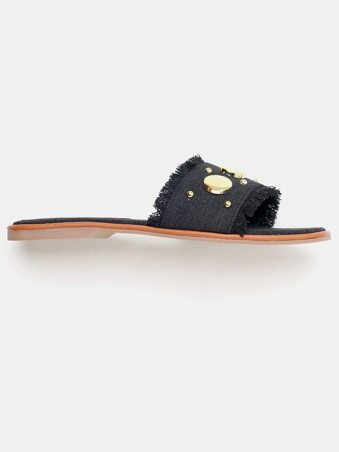 Women Embellished Slip-On Sandals image number 1