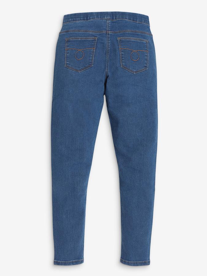 Girls Mid-Rise Tapered Jeans image number 2