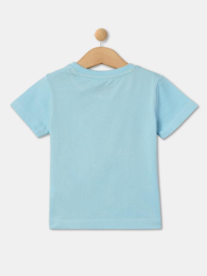 Boys Graphic Print Round-Neck T-Shirt  image number 1