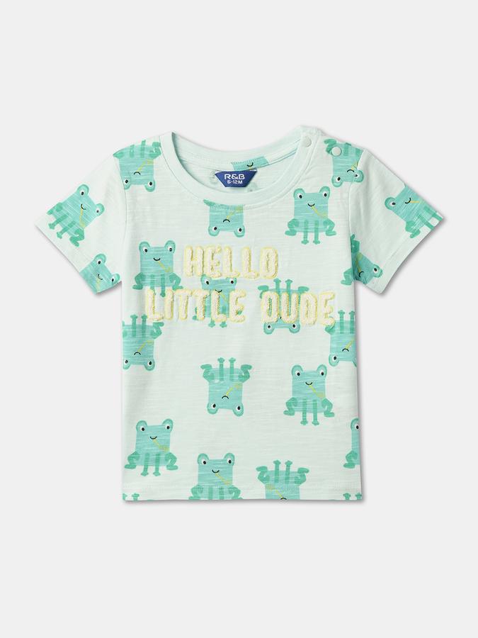 Boys Printed T-Shirt & Shorts Set image number 2