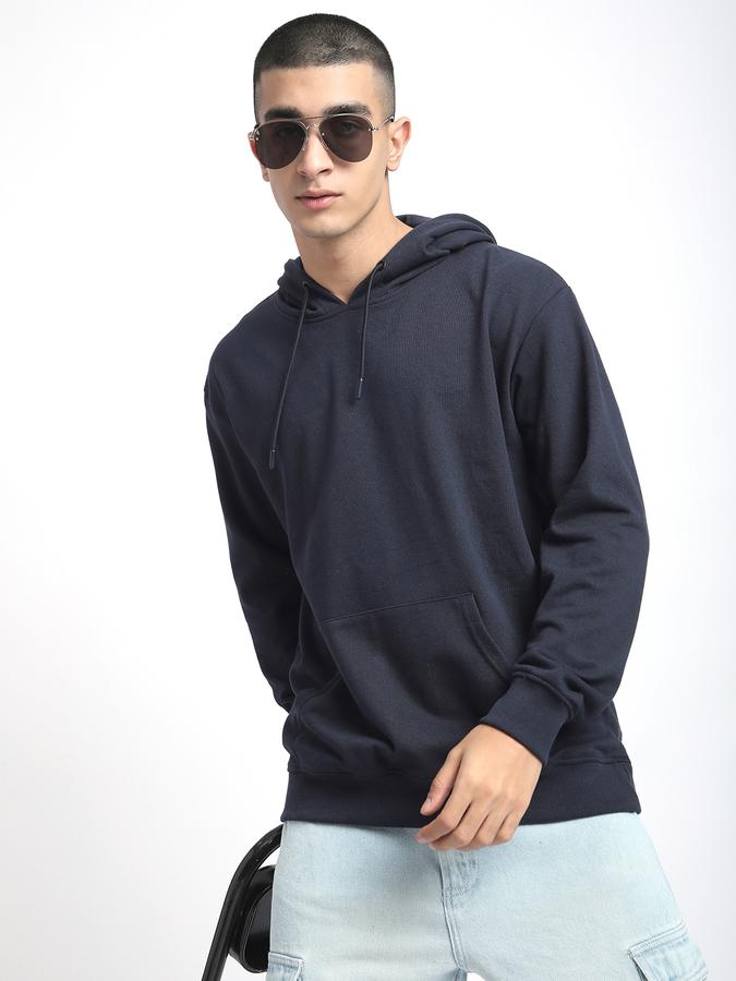 Full Sleeve Solid Men Sweatshirt