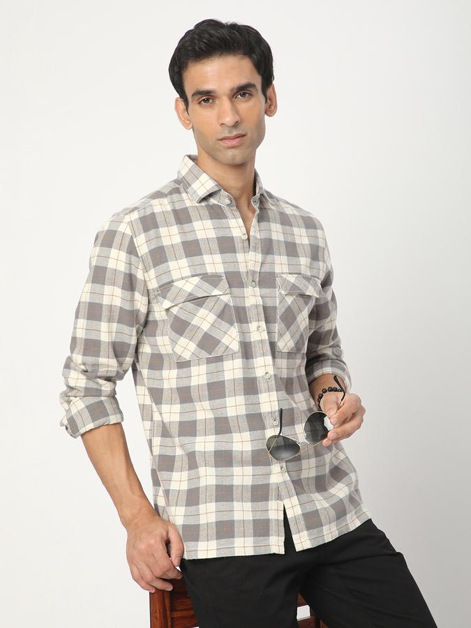 Men Checkered Casual Shirt image number 0