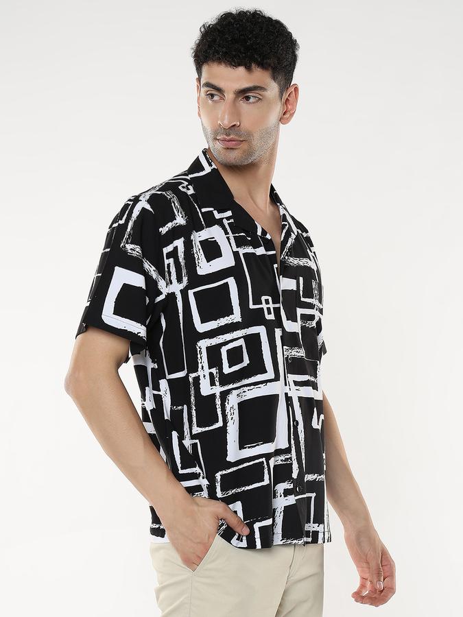 Men Self Design Casual Shirt image number 1