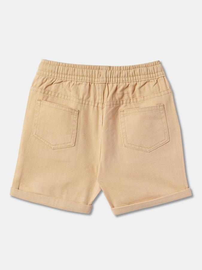 Boys Regular Fit Shorts with Drawstrings image number 1