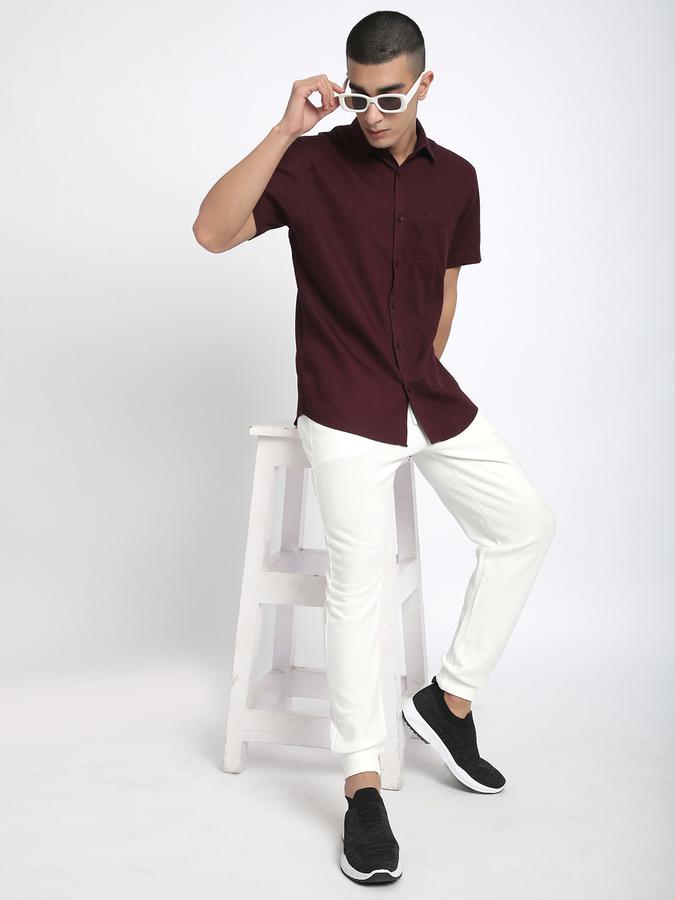 Men Solid Casual Shirt image number 1