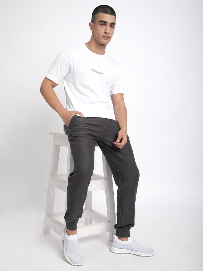 Self Design Men Track Pants image number 1