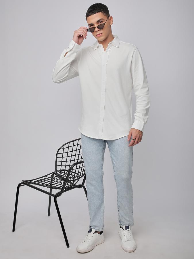 R&B Men Solid Casual Shirt image number 1