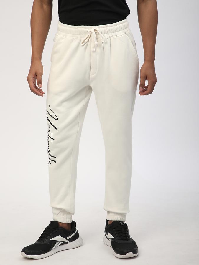 Graphic Print Men Track Pants