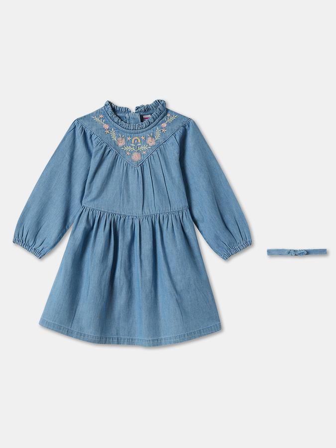 Baby Girls Midi/Knee Length Casual Dress 