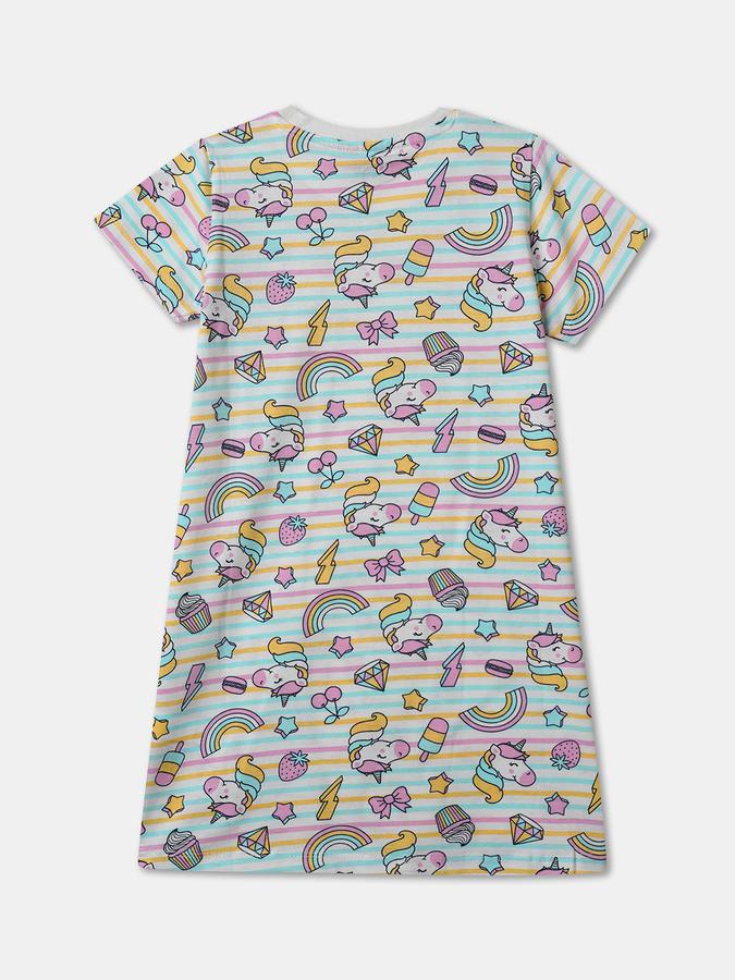 Kids Nightwear Girls Printed Cotton image number 1