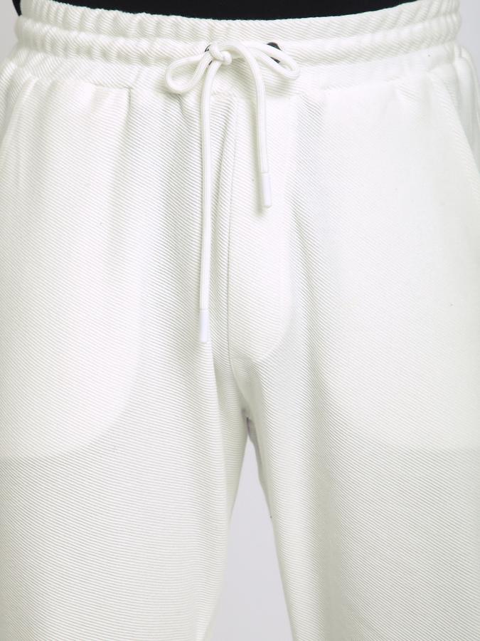 Self Design Men Track Pants image number 3