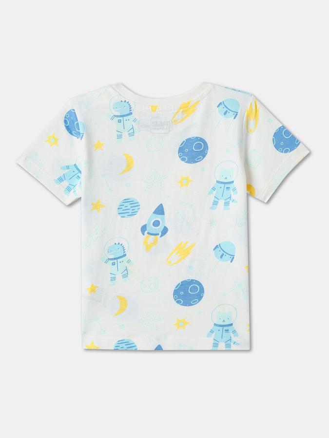 Baby Boys Printed Pure Cotton Regular T Shirt  image number 1