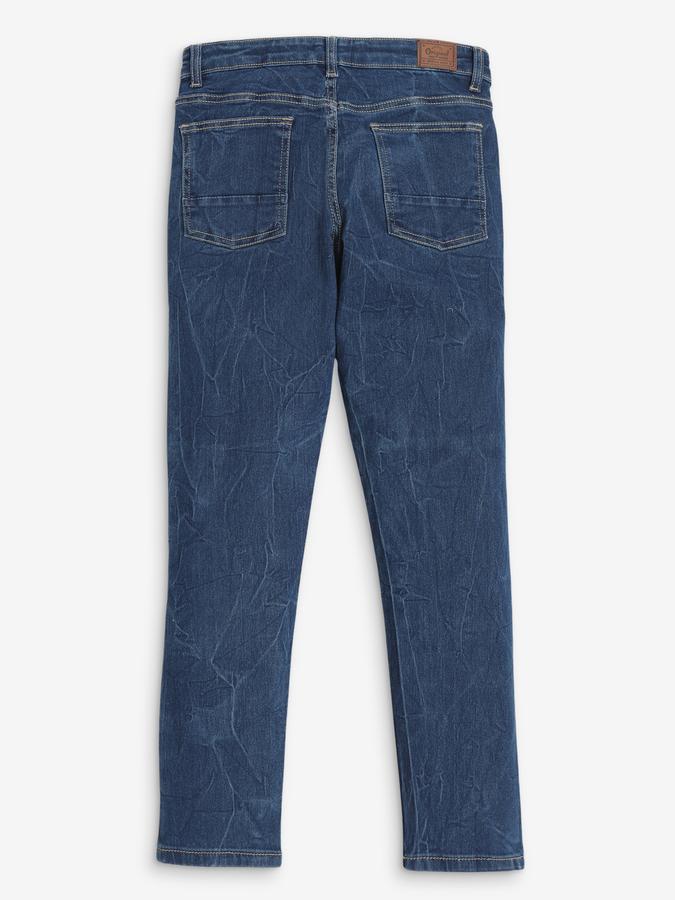 Boys Ankle-Length Stretchable Jeans image number 2