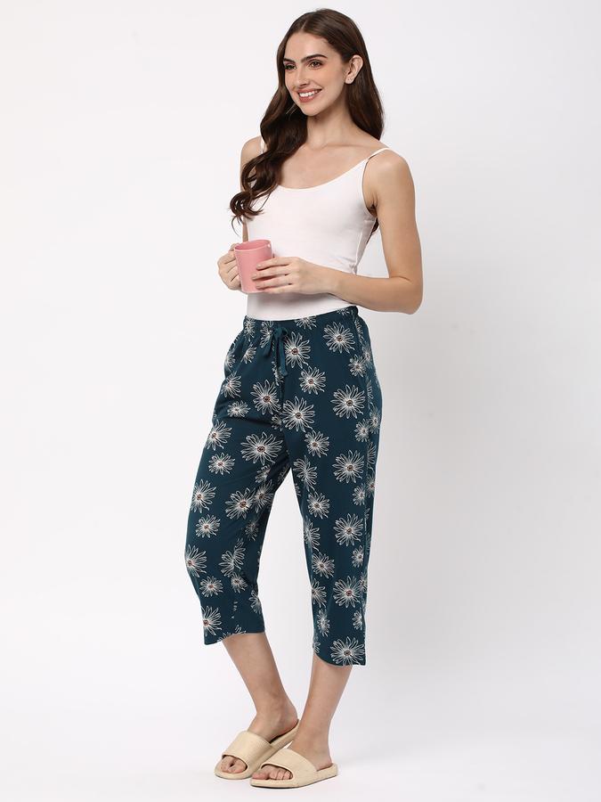 Women Floral Print Relaxed Fit Pyjamas image number 1