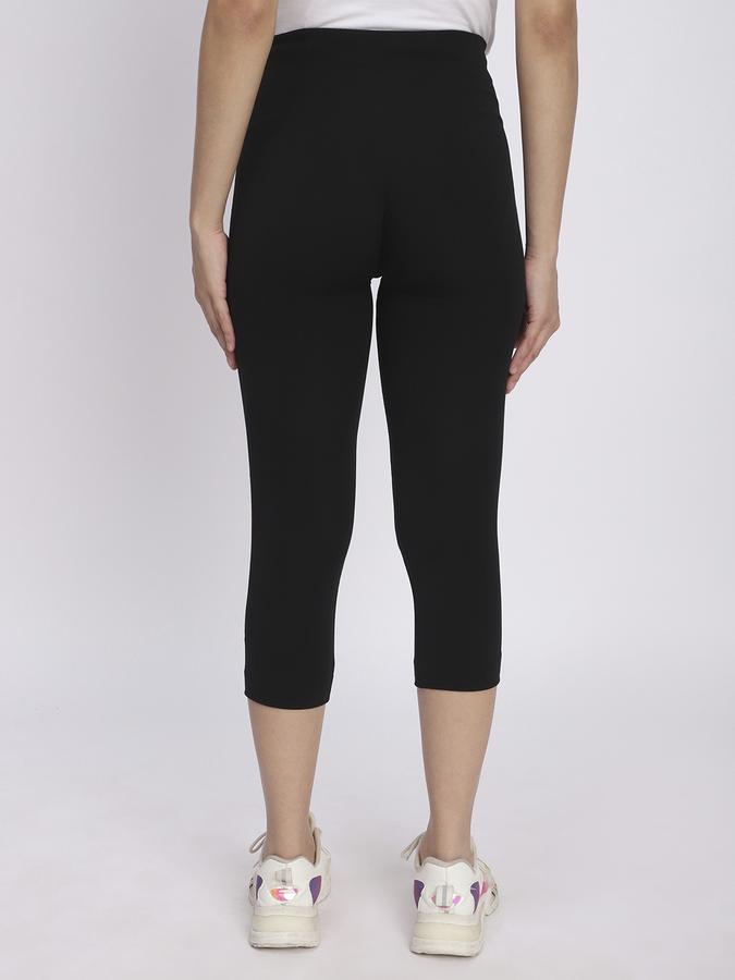 Women Solid Capri image number 2