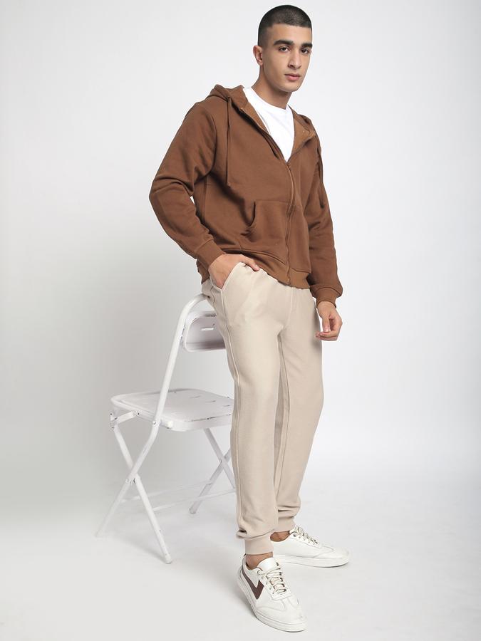 Self Design Men Track Pants image number 1