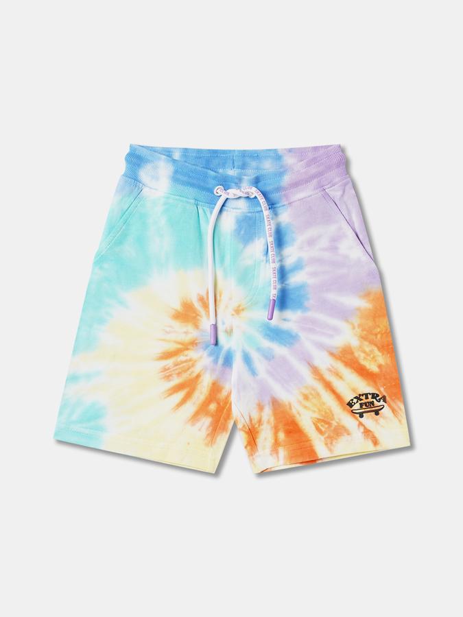 Boys Tie & Dye T-Shirt & Shorts Set image number 3